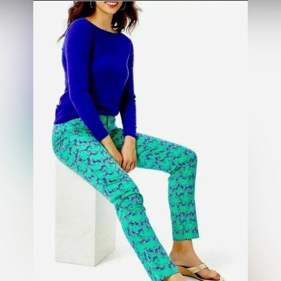 ACCEPTING MOST OFFERS Lilly Pulitzer Kelly Pants - Picture 1 of 3
